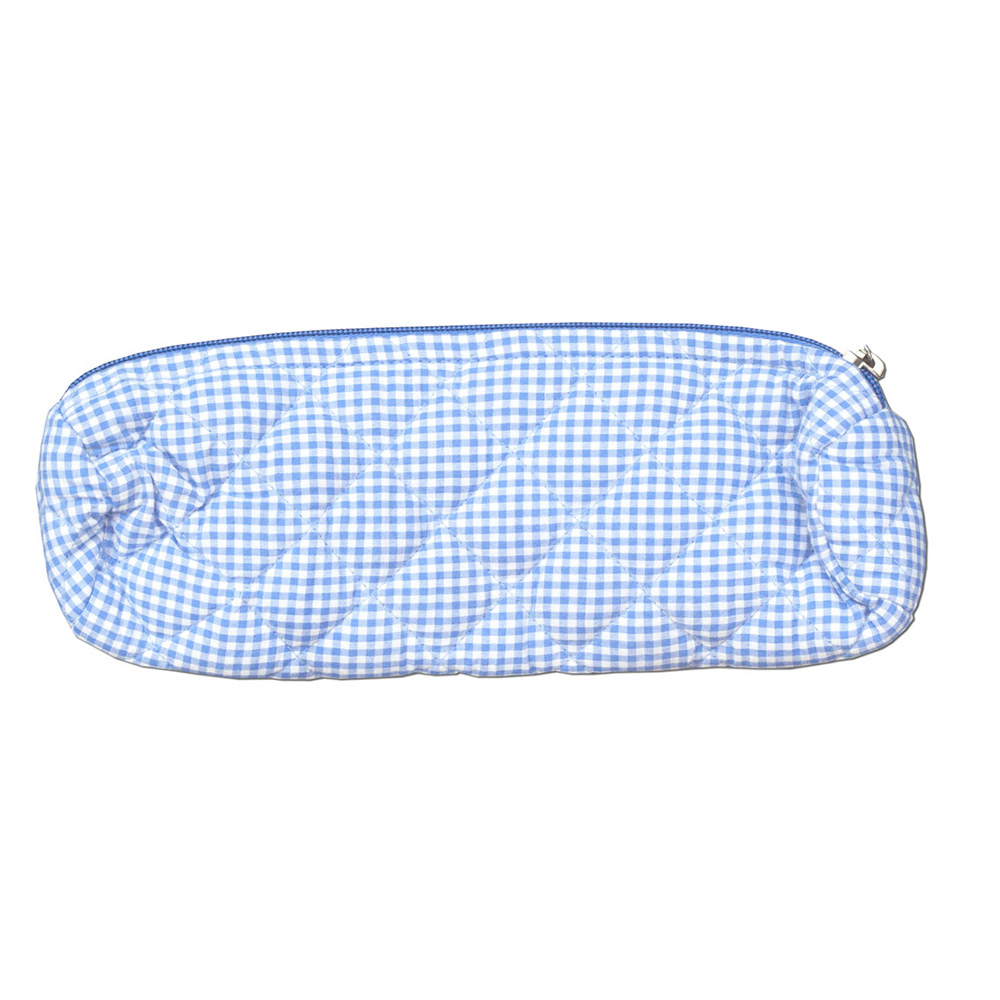 Blue Pencil Pouch – Polkas And Stripes