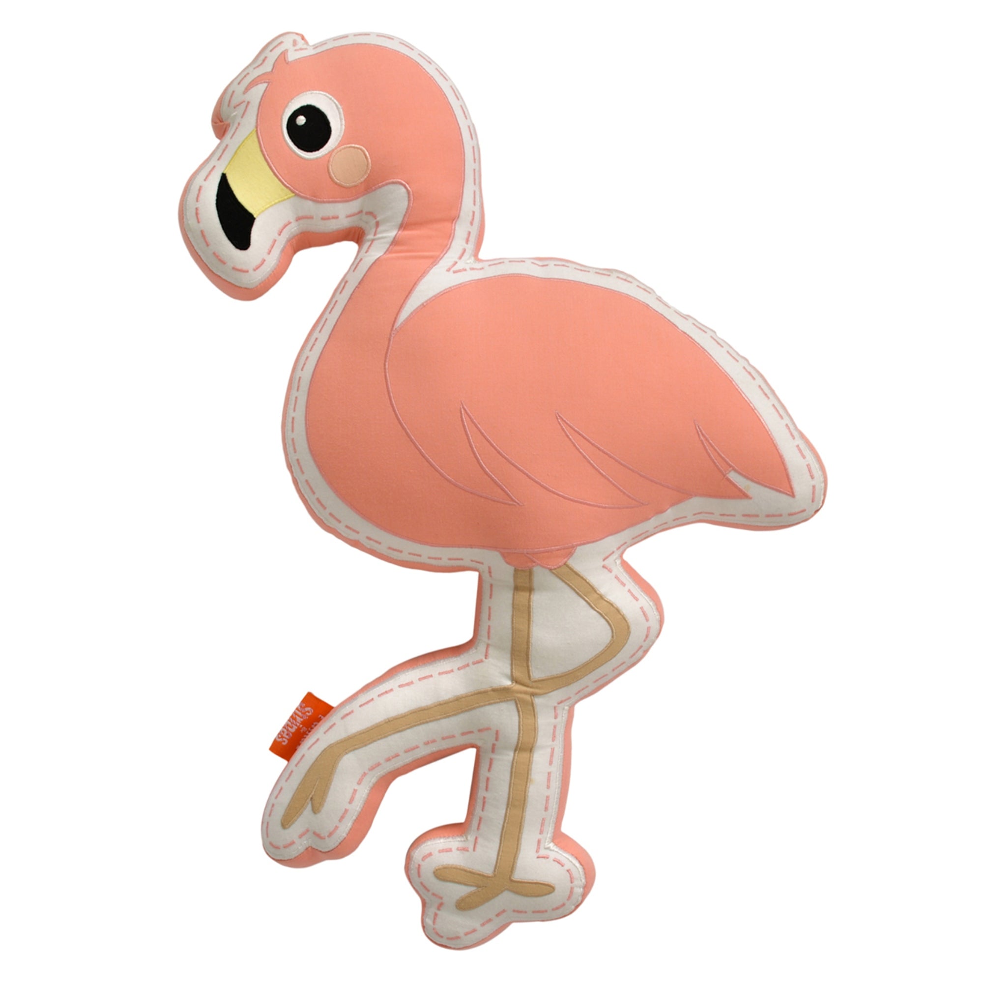 Flamingo Shaped Cushion