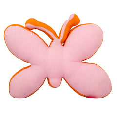 Pink Butterfly Shaped Cushion