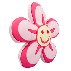 Smiley Flower Shaped Cushion