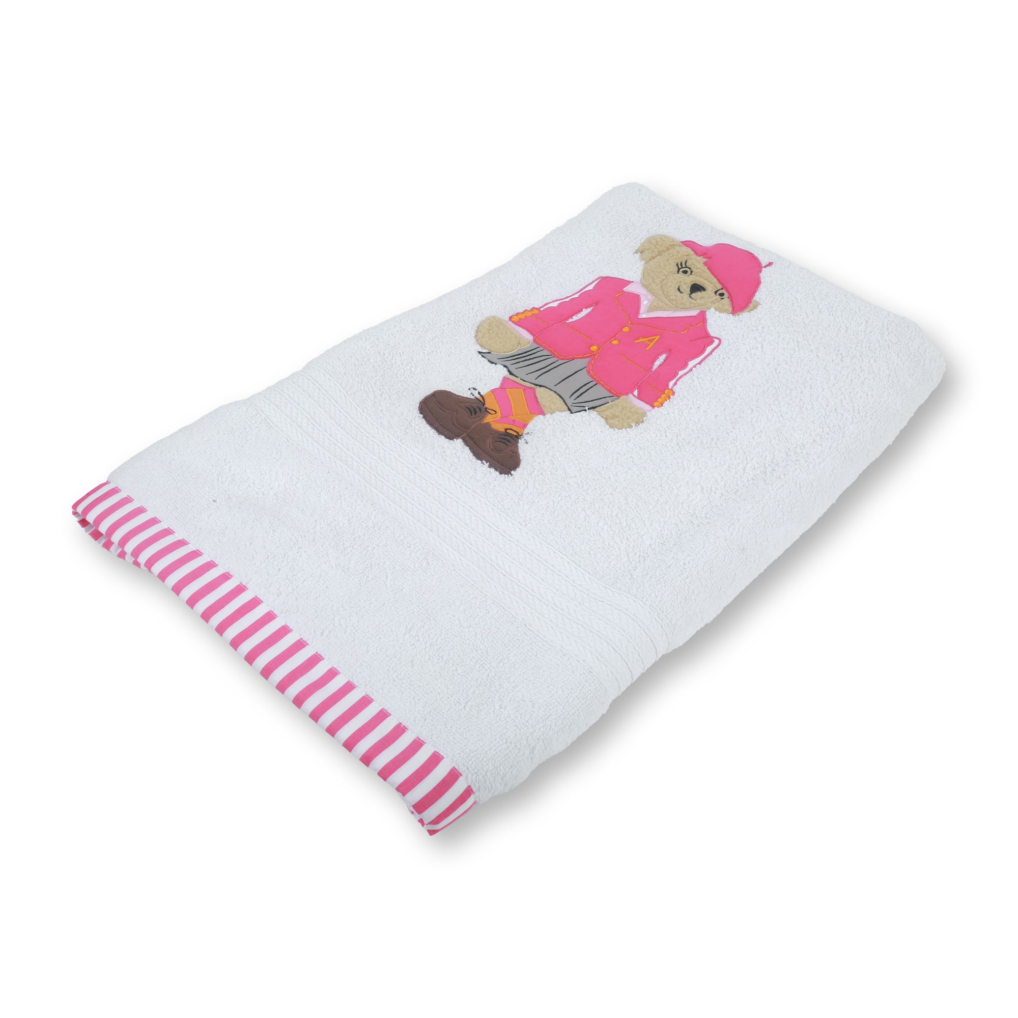 RL Bear Girl Bath Towel