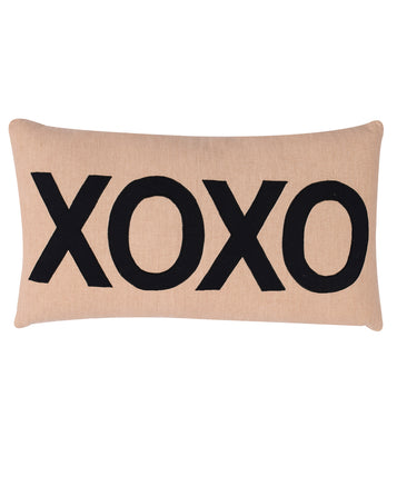 XOXO Black Cushion