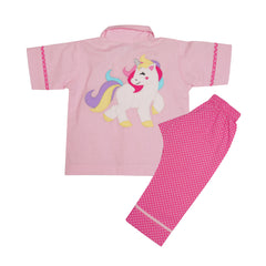 Unicorn Cotton Night Suit