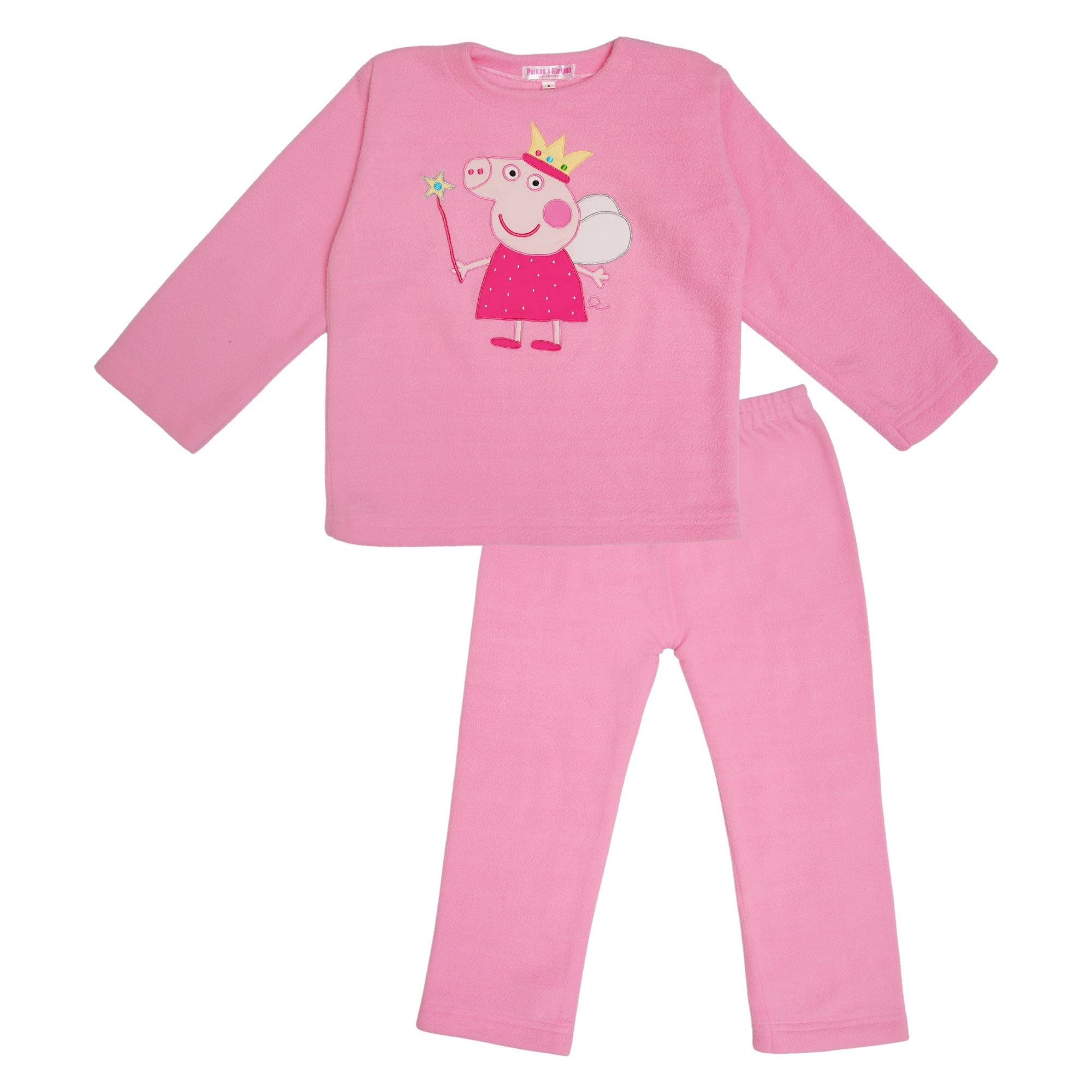 Peppa Light Pink Fleece Night Suit