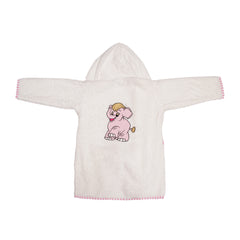 Pink Elephant Bath Robe