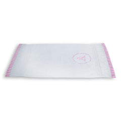 Alphabet Pink Hand Towel