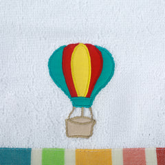 Hot Air Balloon Face Towel