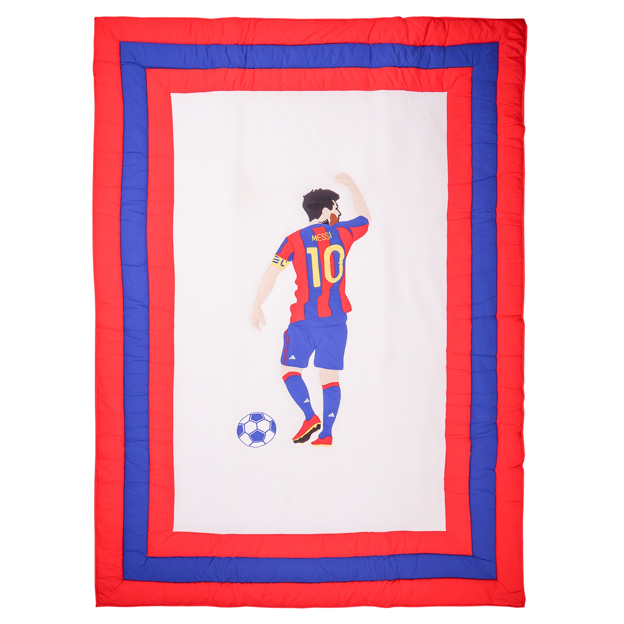 Messi White Quilt