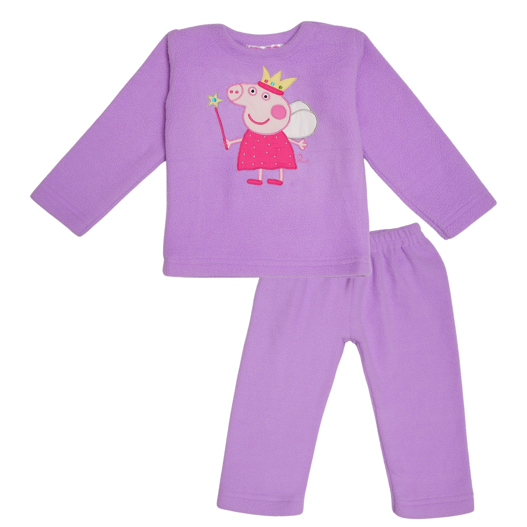 Peppa Lilac Fleece Night Suit