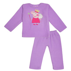 Peppa Lilac Fleece Night Suit
