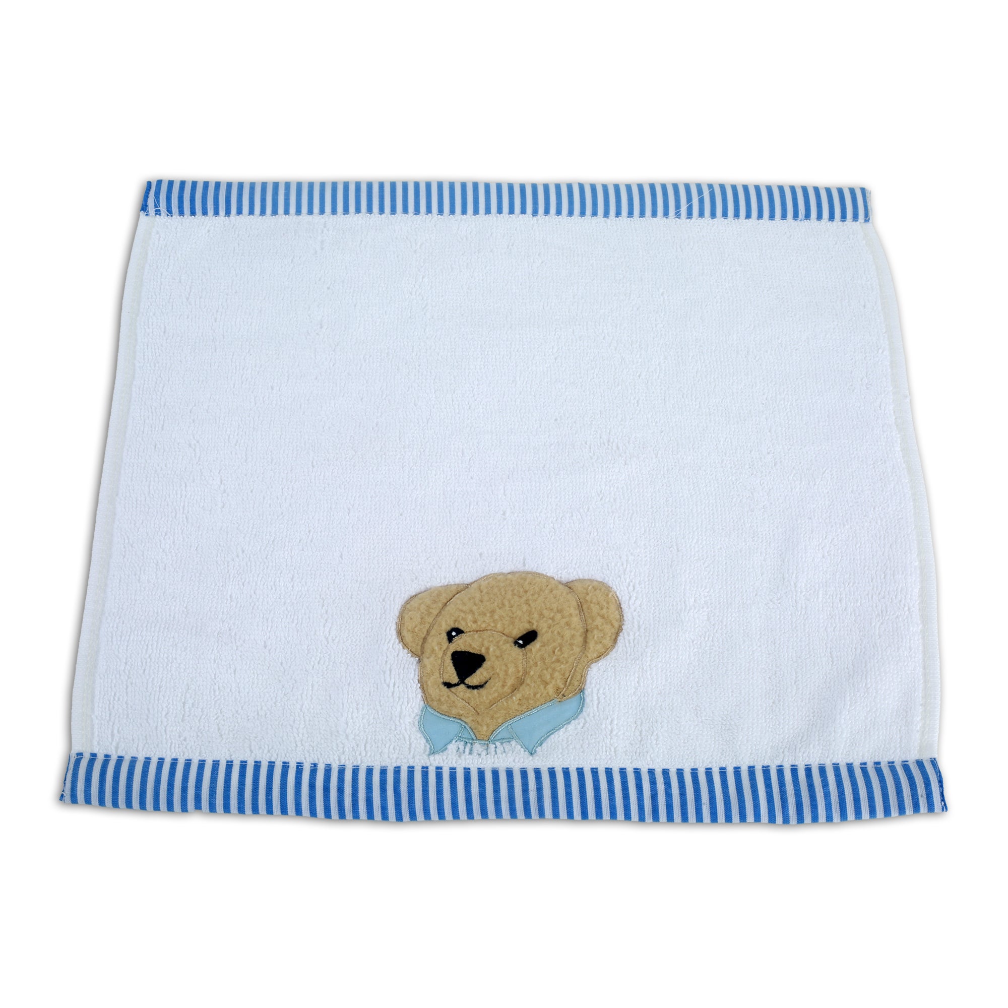RL Bear Blue Face Towel