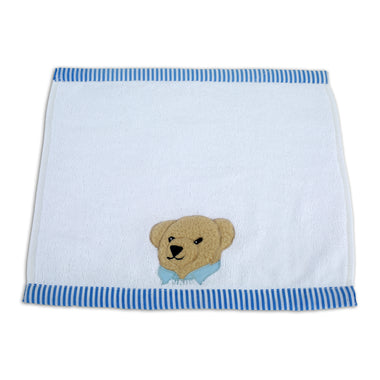 RL Bear Blue Face Towel