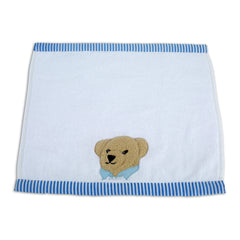 RL Bear Blue Face Towel
