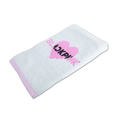 Black Pink Bath Towel