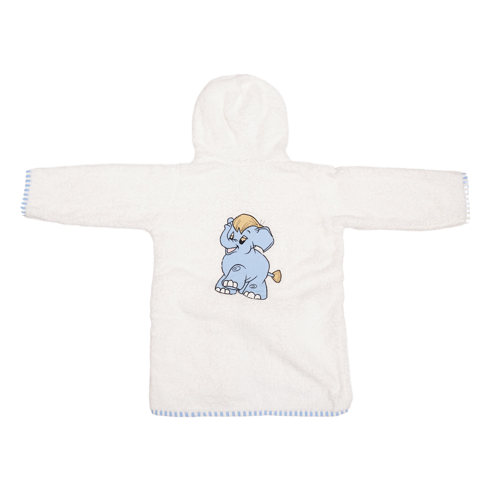 Blue Elephant Bath Robe