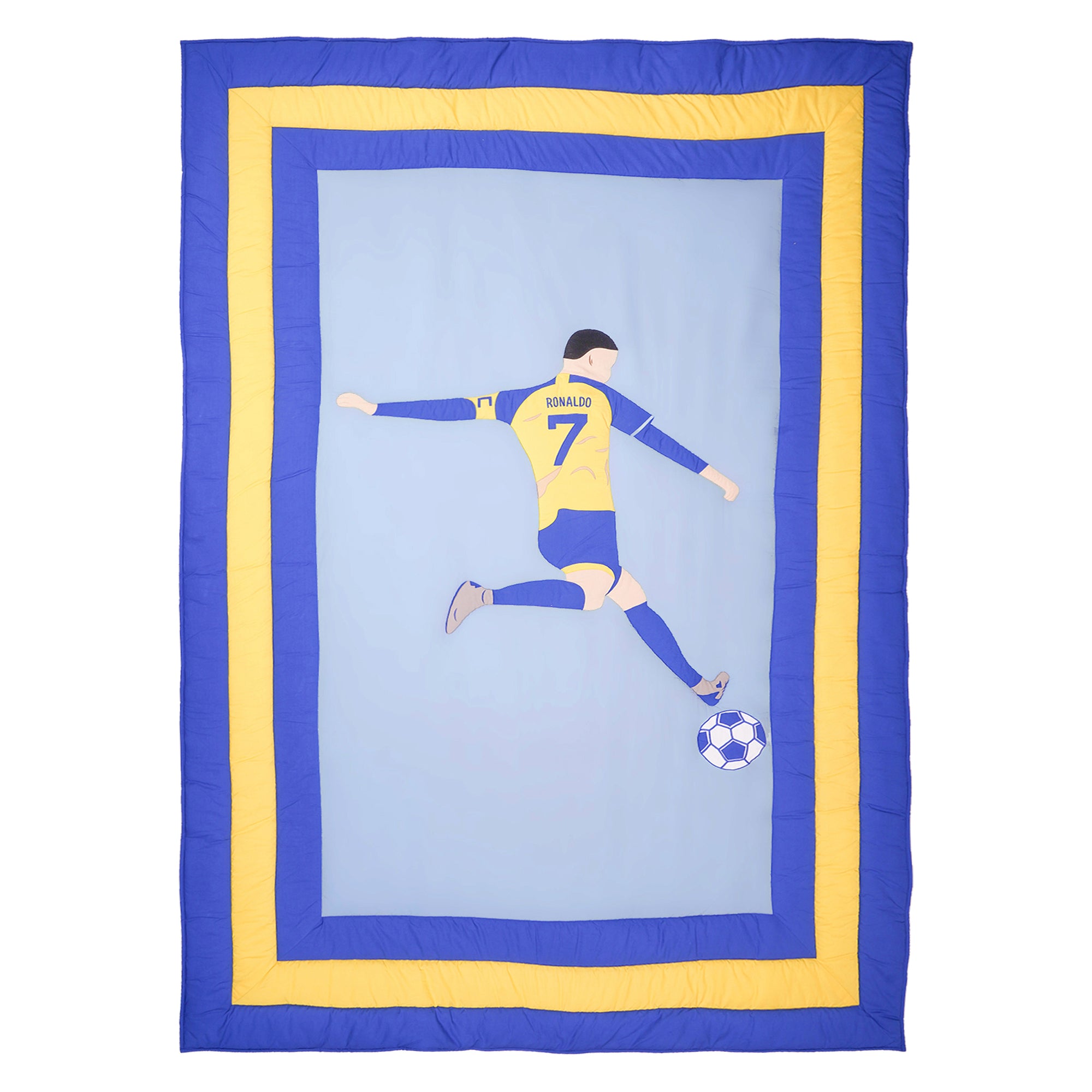 Ronaldo Blue Quilt