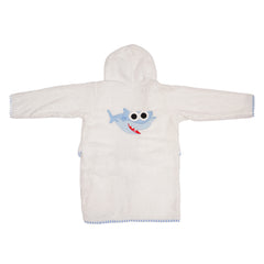 Baby Blue Shark Bath Robe