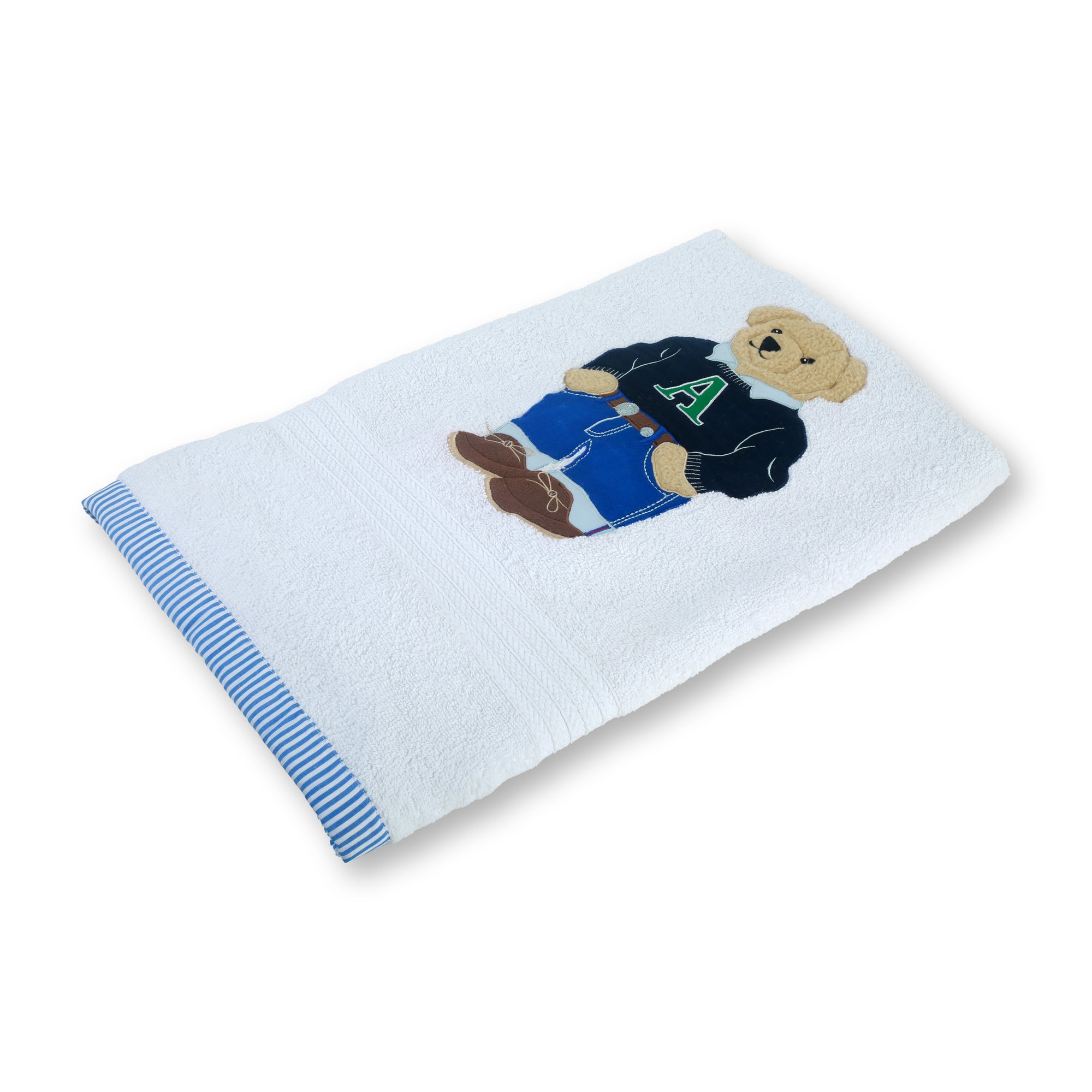 RL Bear Boy Bath Towel