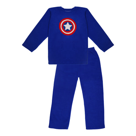 Captain America Fleece Night Suit