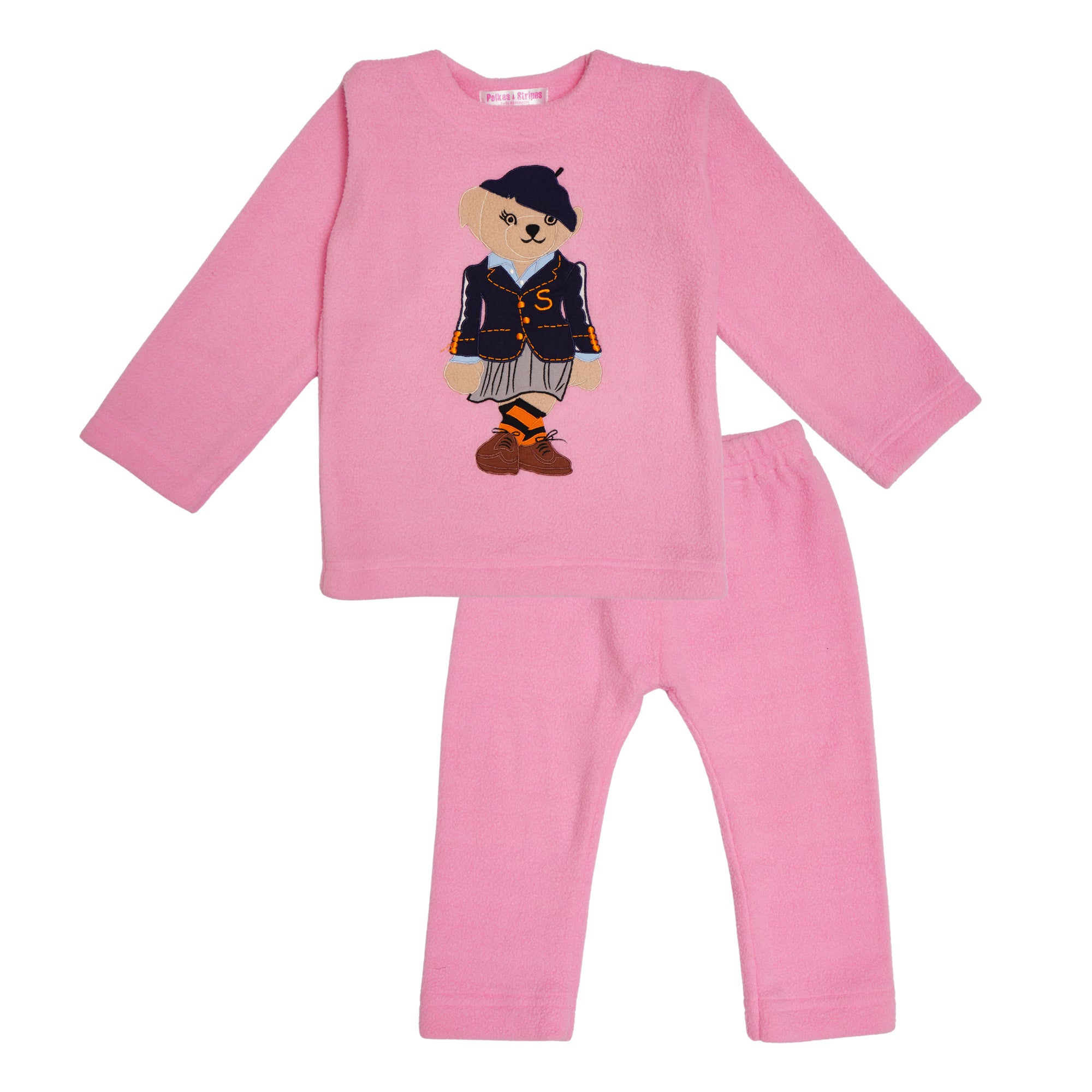 Teddy Bear Fleece Night Suit