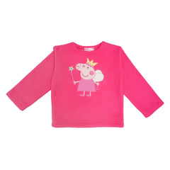 Peppa Dark Pink Fleece Night Suit