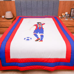 Messi White Quilt