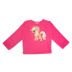 Pony Dark Pink Fleece Night Suit