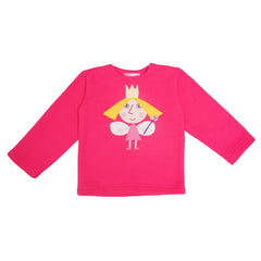 Holly Pink Fleece Night Suit