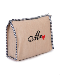 'Mr' Canvas Pouch