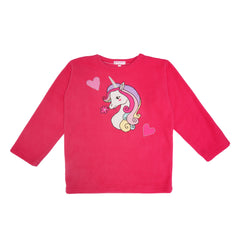 Rainbow Unicorn Fleece Night Suit