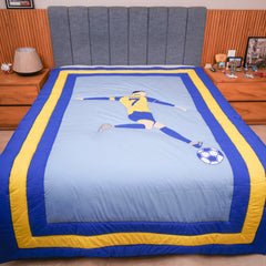 Ronaldo Blue Quilt