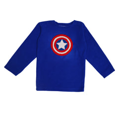 Captain America Fleece Night Suit