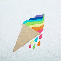 Ice Cream Hand Towel
