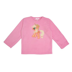 Pony Light Pink Fleece Night Suit