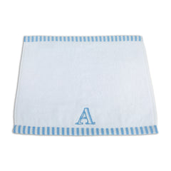 Alphabet Blue Face Towel