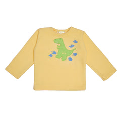 Dinosaur Lemon Fleece Night Suit