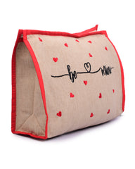 Be Mine Canvas Pouch