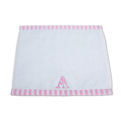 Alphabet Pink Face Towel