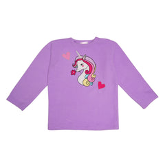 Rainbow Unicorn Fleece Night Suit