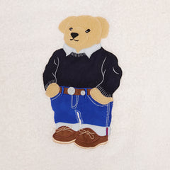 RL Bear Blue Bath Robe