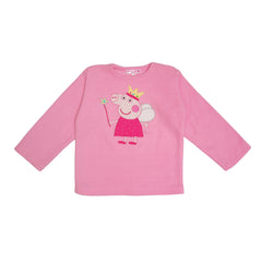 Peppa Light Pink Fleece Night Suit