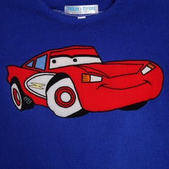 Red Car Fleece Night Suit