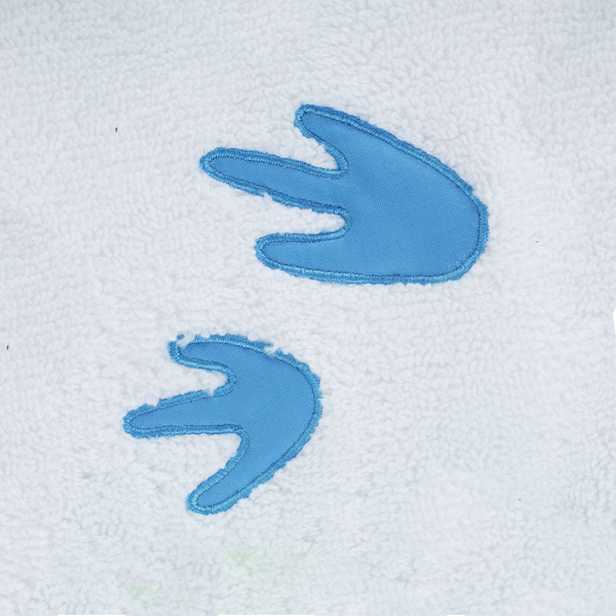 Dinosour Feet Face Towel