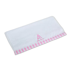 Alphabet Pink Face Towel