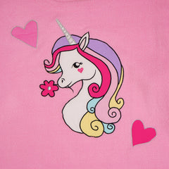 Rainbow Unicorn Fleece Night Suit