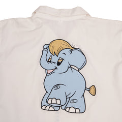 Blue Elephant Cotton Night Suit