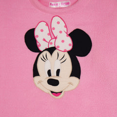 Minnie Light Pink Fleece Night Suit