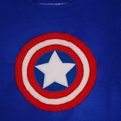 Captain America Fleece Night Suit