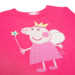 Peppa Dark Pink Fleece Night Suit