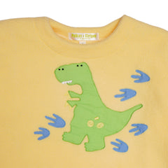 Dinosaur Lemon Fleece Night Suit